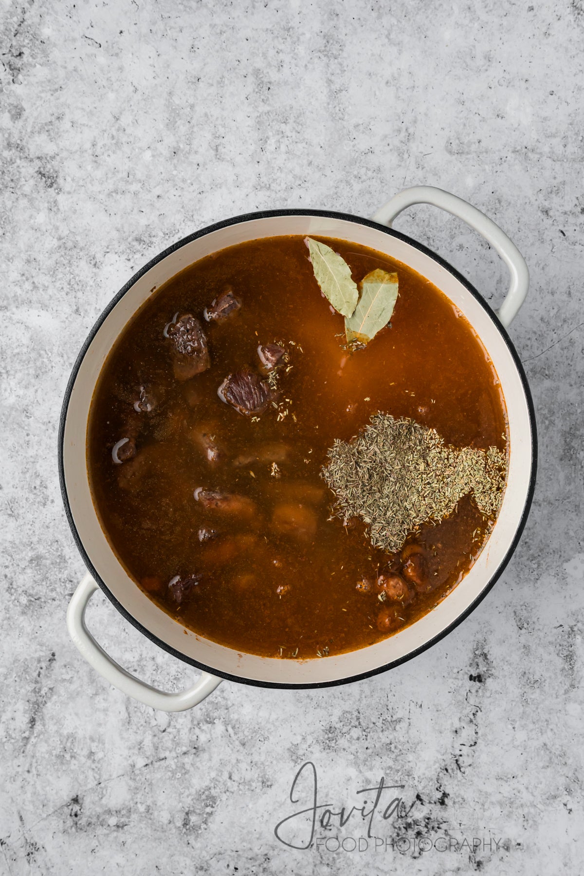 Beef Barley and Mushroom Soup