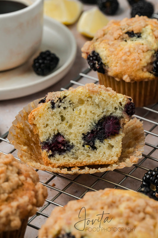 Blackberry Streusel Muffins