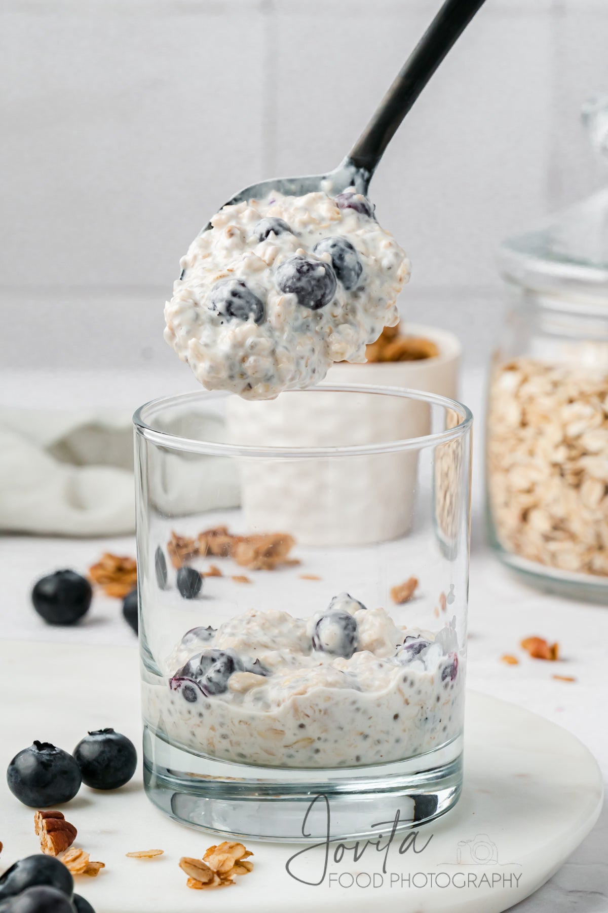 Blueberry Lemon Overnight Oats