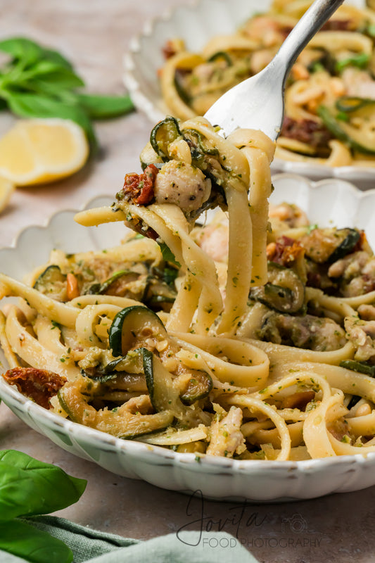 Chicken and Zucchini Pasta
