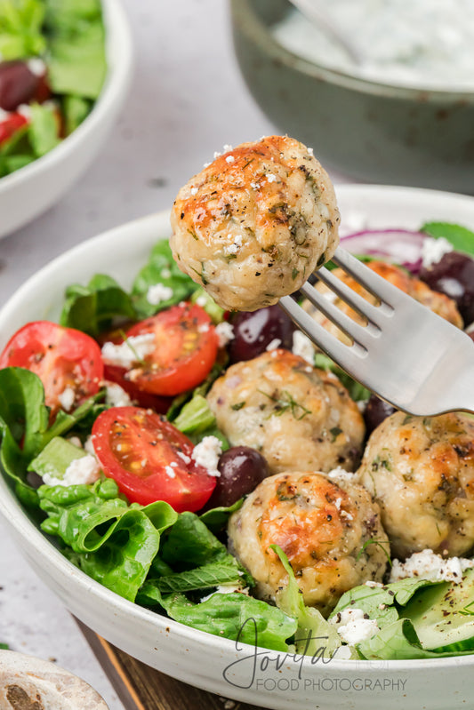 Greek Chicken Meatballs