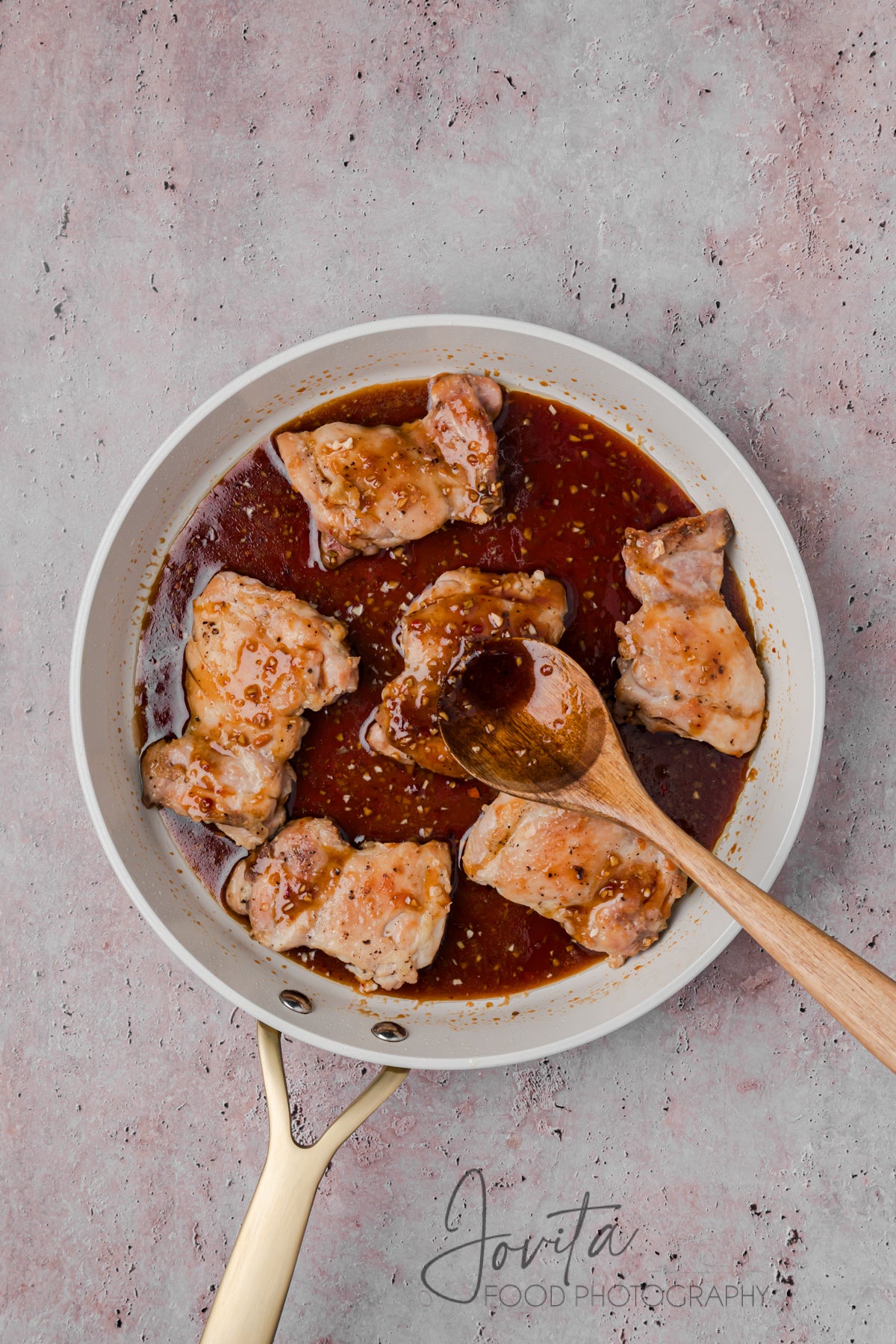 Honey Garlic Chicken Thighs