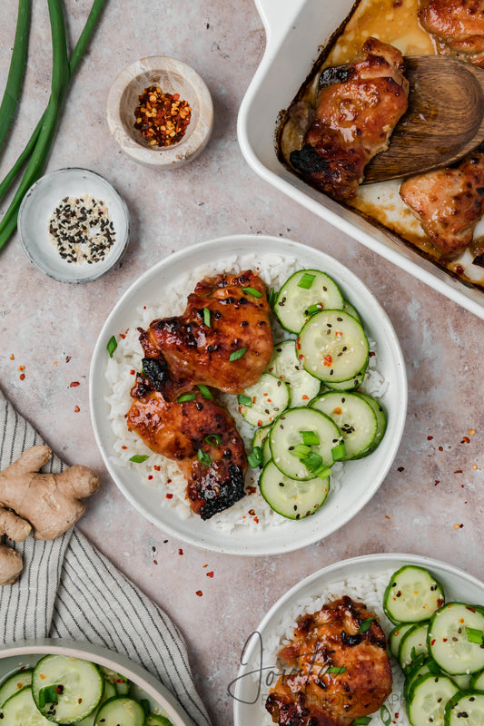 Miso Chicken Thighs