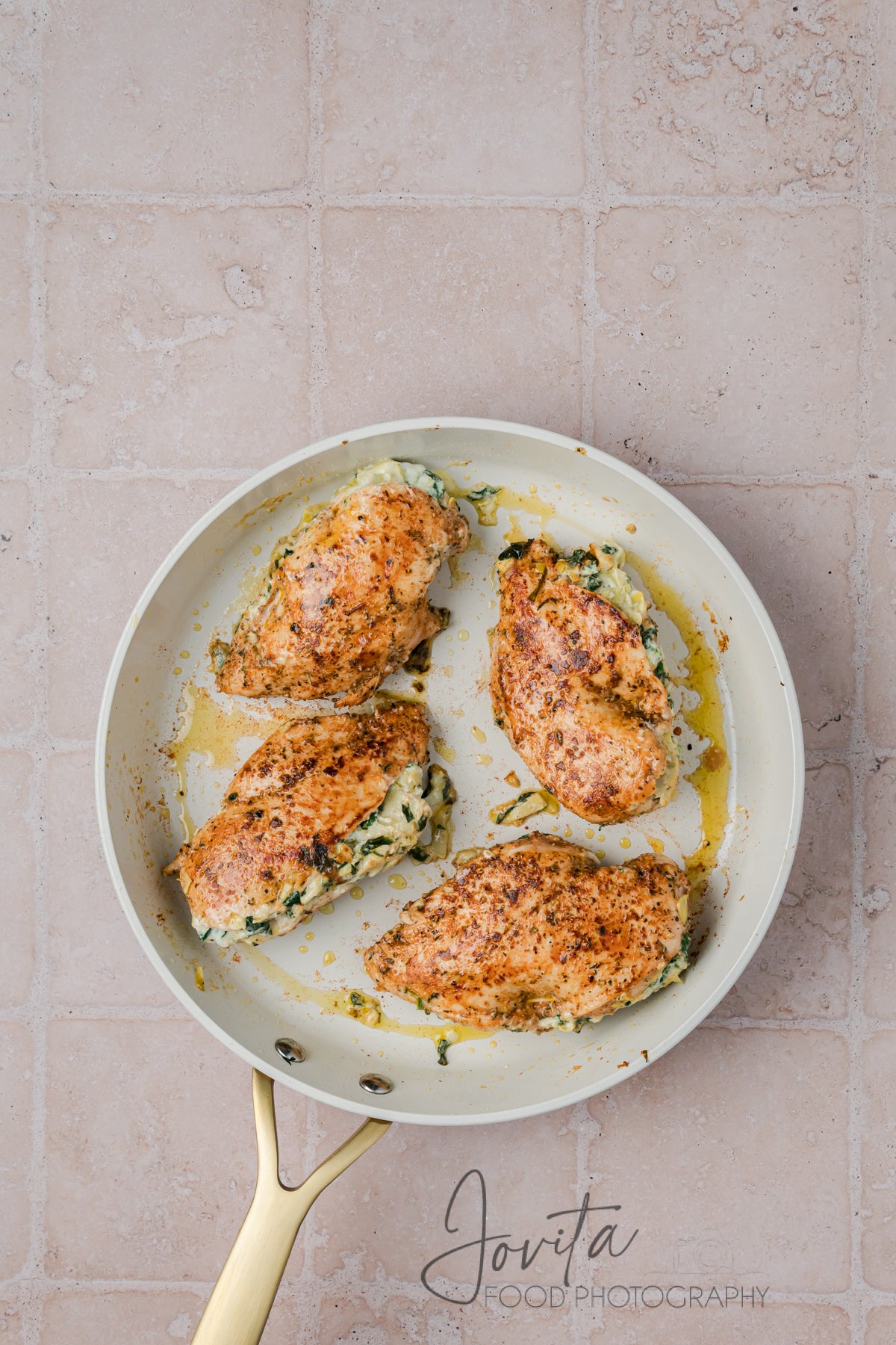 Spinach Artichoke Stuffed Chicken