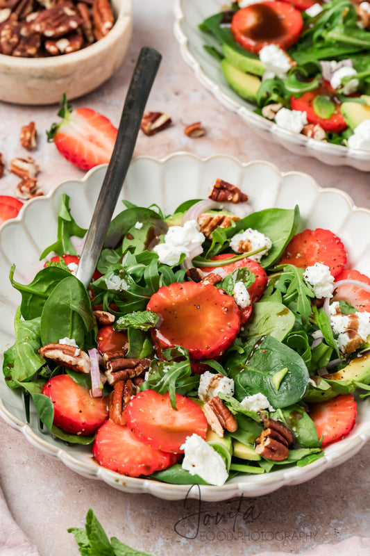 Strawberry Goat Cheese Salad