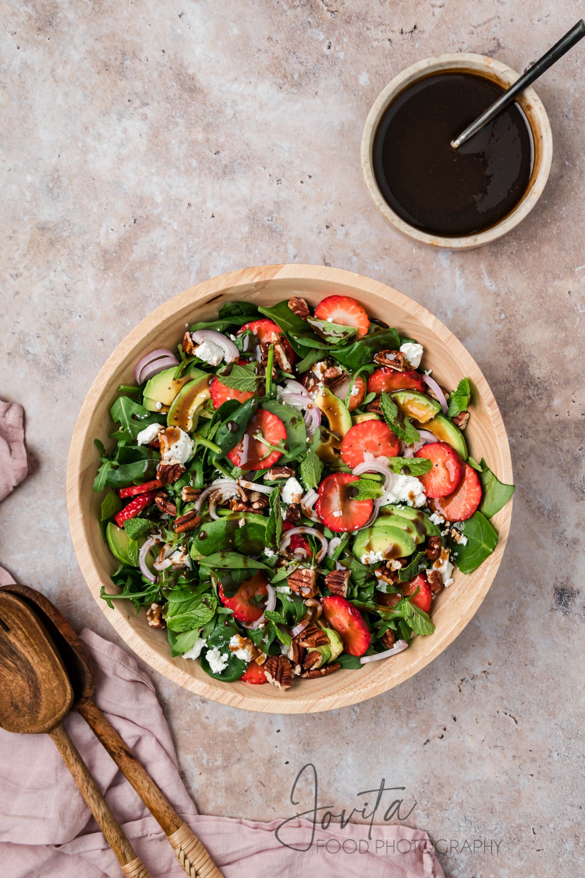 Strawberry Goat Cheese Salad