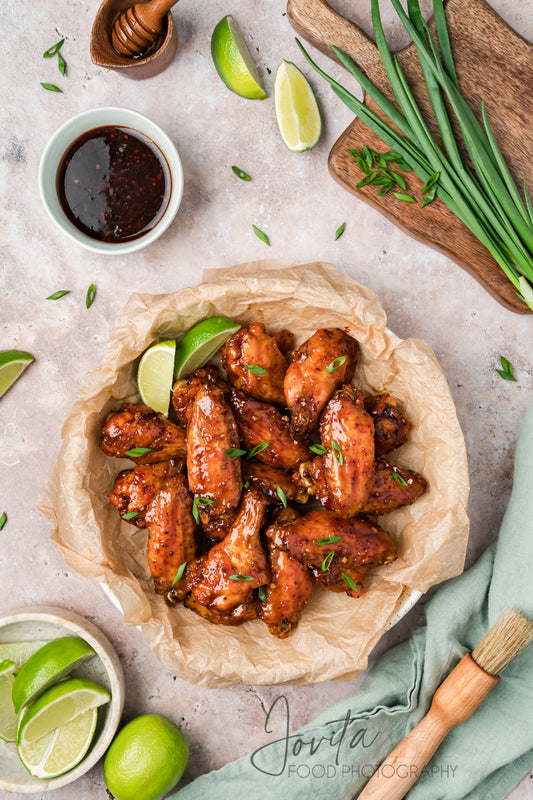 Sticky Thai Chicken Wings