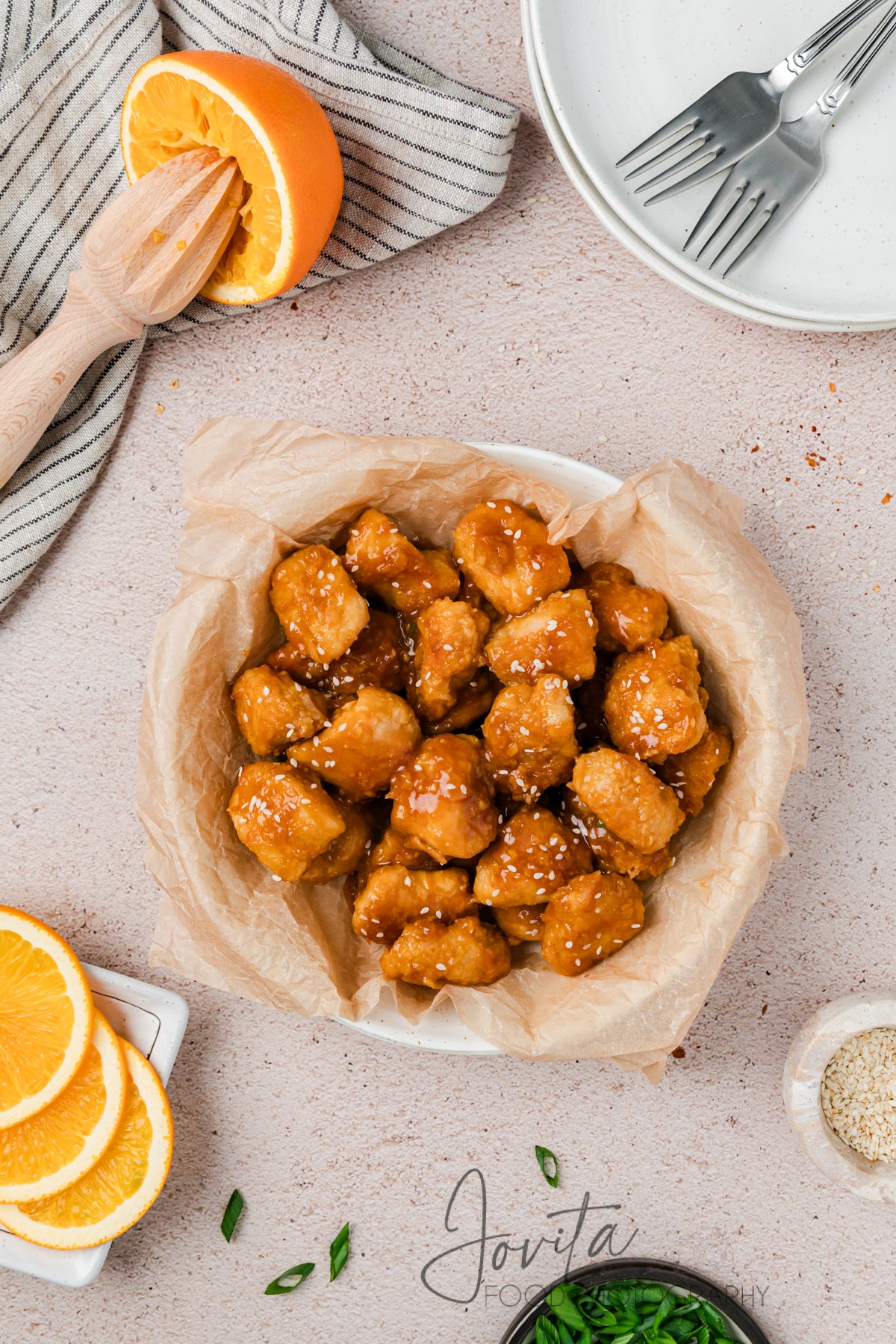 Air Fryer Orange Chicken