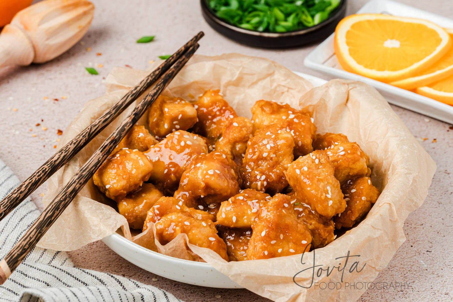 Air Fryer Orange Chicken