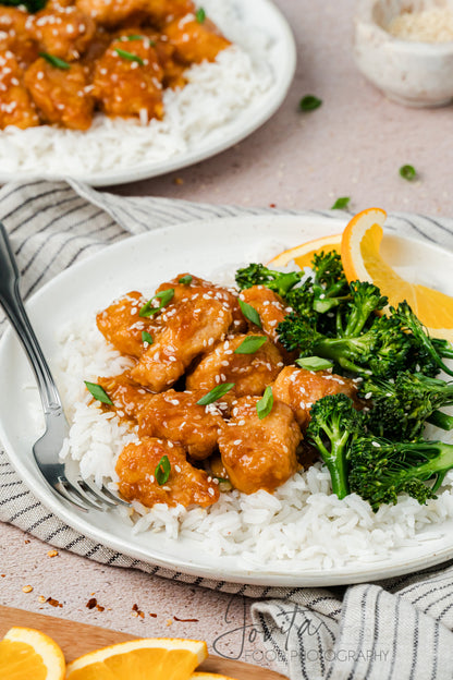 Air Fryer Orange Chicken