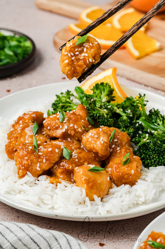 Air Fryer Orange Chicken