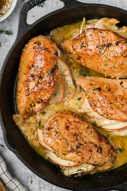 Apple and Brie Stuffed Chicken