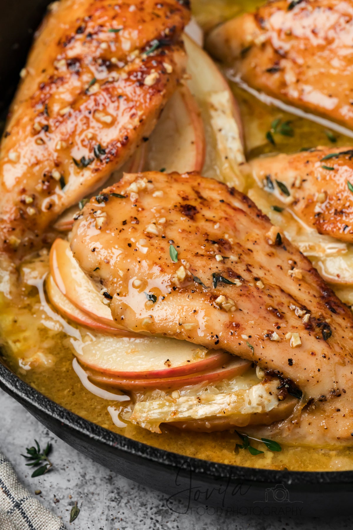 Apple and Brie Stuffed Chicken