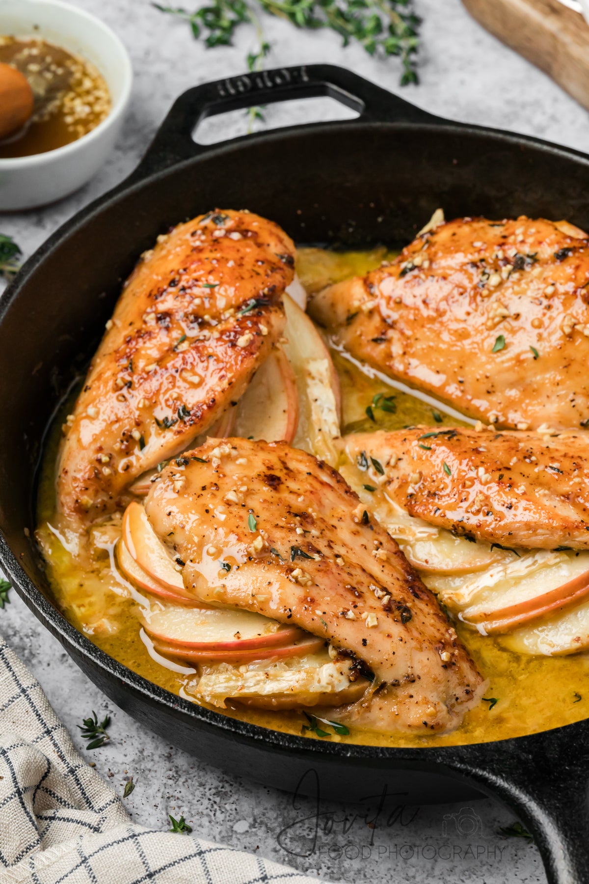 Apple and Brie Stuffed Chicken