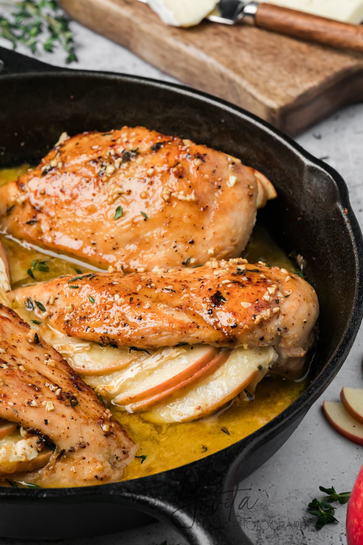 Apple and Brie Stuffed Chicken