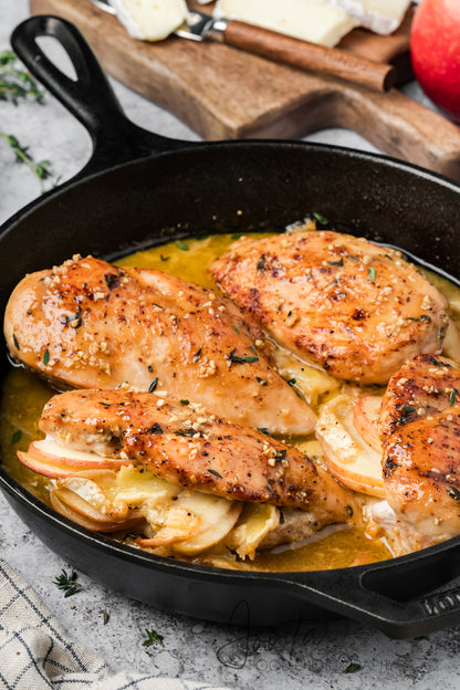 Apple and Brie Stuffed Chicken