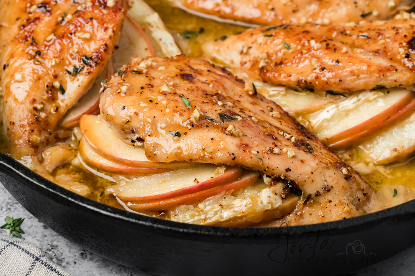 Apple and Brie Stuffed Chicken