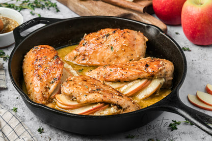 Apple and Brie Stuffed Chicken