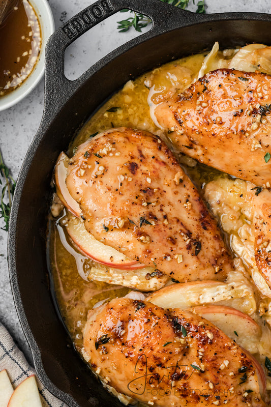 Apple and Brie Stuffed Chicken