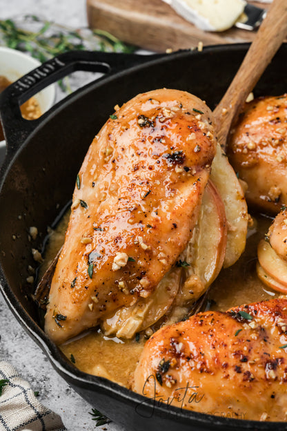 Apple and Brie Stuffed Chicken
