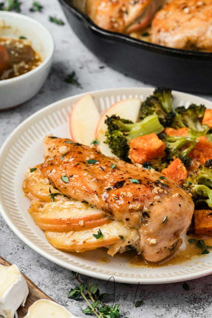 Apple and Brie Stuffed Chicken