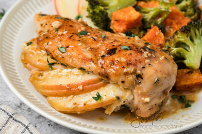 Apple and Brie Stuffed Chicken