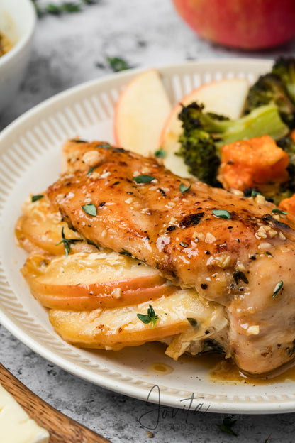 Apple and Brie Stuffed Chicken