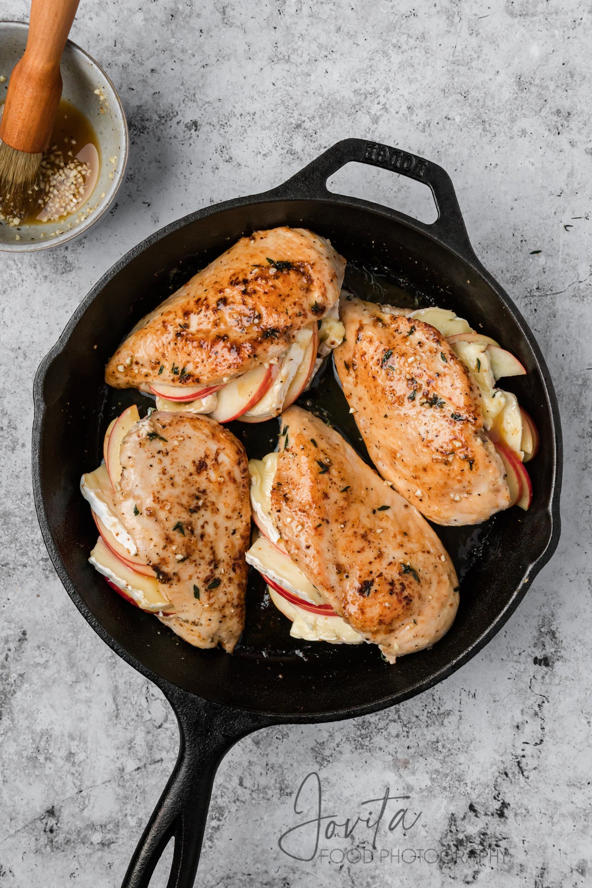 Apple and Brie Stuffed Chicken