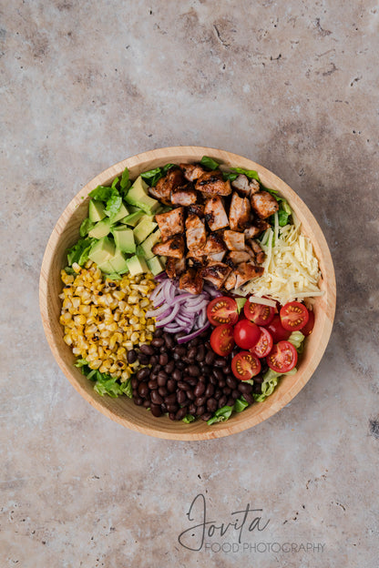 BBQ Chicken Salad with Honey Dijon Ranch