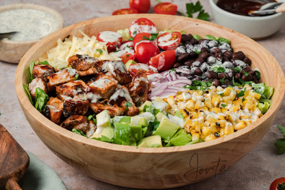 BBQ Chicken Salad with Honey Dijon Ranch