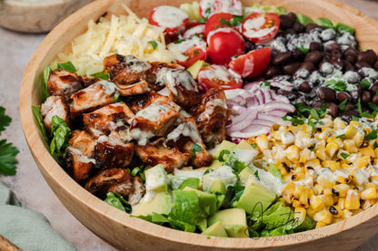 BBQ Chicken Salad with Honey Dijon Ranch