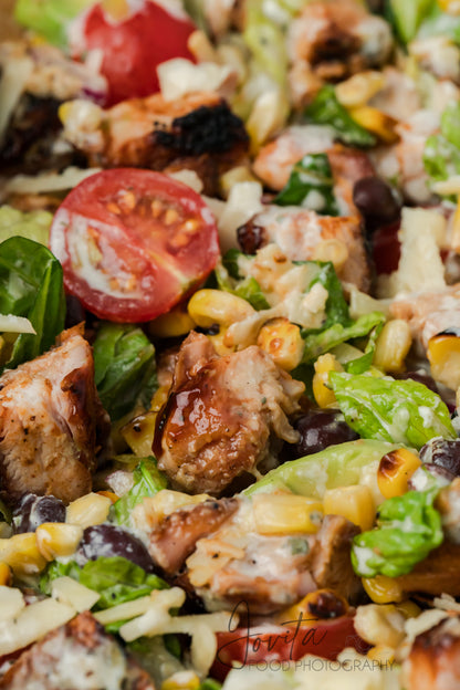 BBQ Chicken Salad with Honey Dijon Ranch