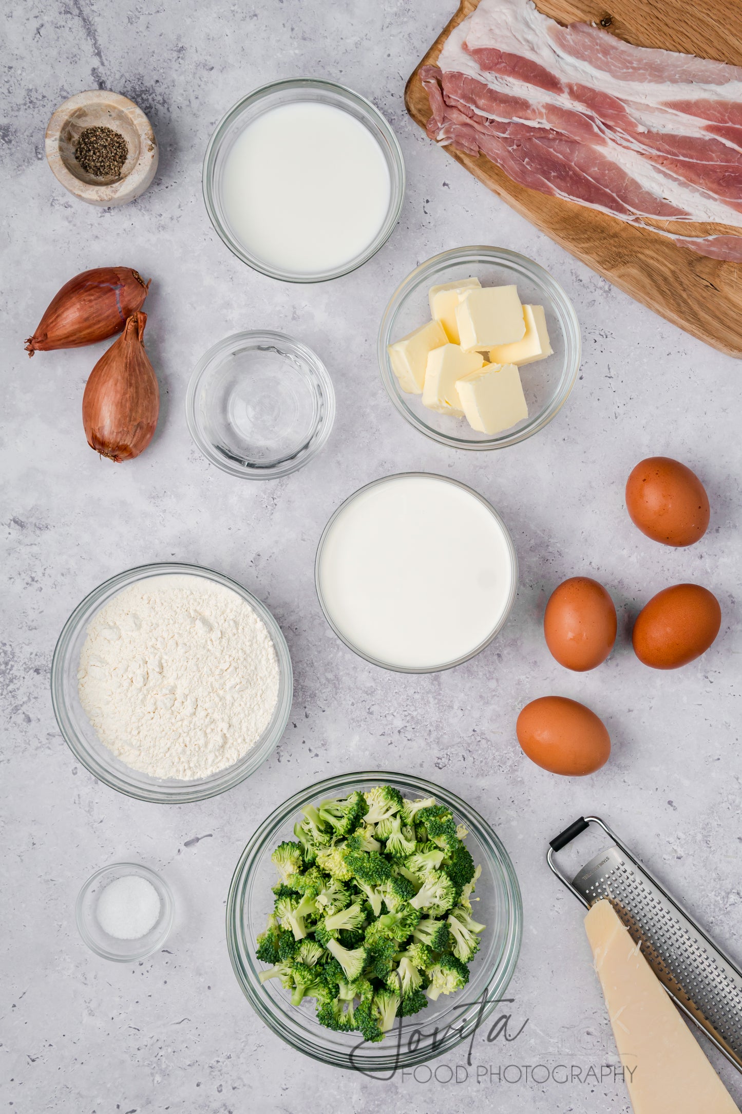 Bacon and Broccoli Quiche