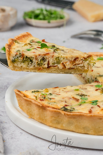 Bacon and Broccoli Quiche
