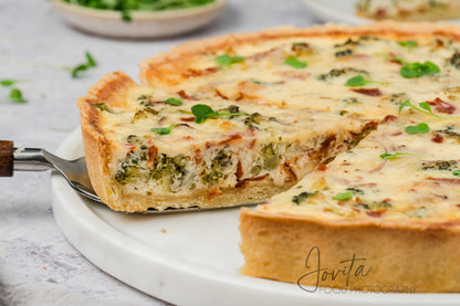 Bacon and Broccoli Quiche