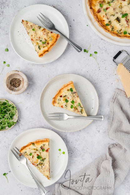 Bacon and Broccoli Quiche