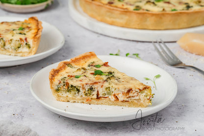 Bacon and Broccoli Quiche