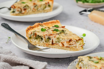 Bacon and Broccoli Quiche