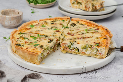 Bacon and Broccoli Quiche