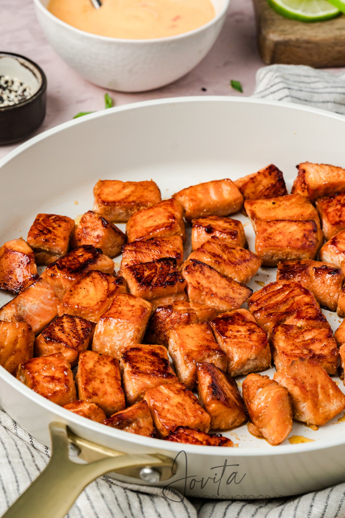 Bang Bang Salmon Bites