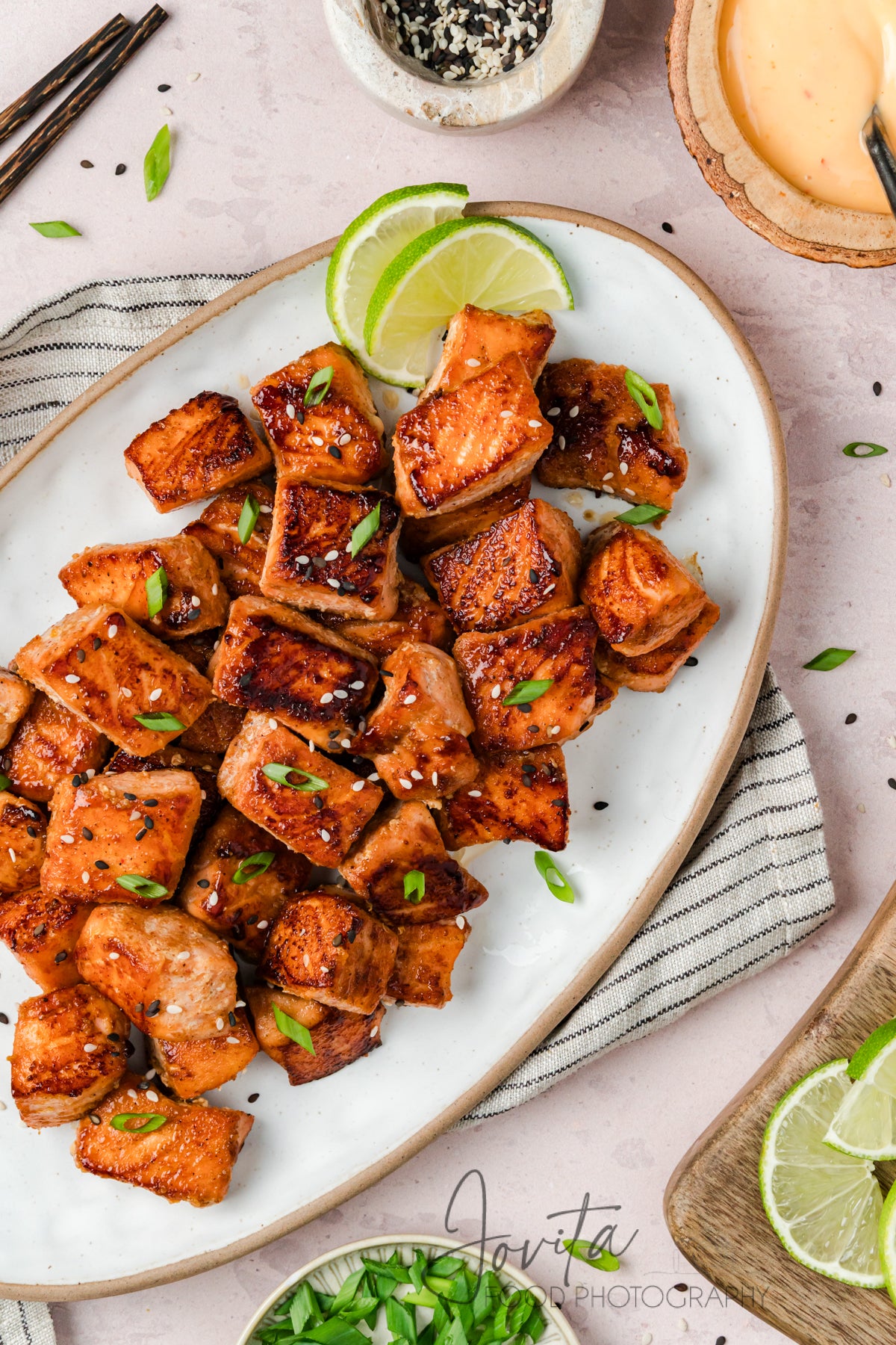 Bang Bang Salmon Bites