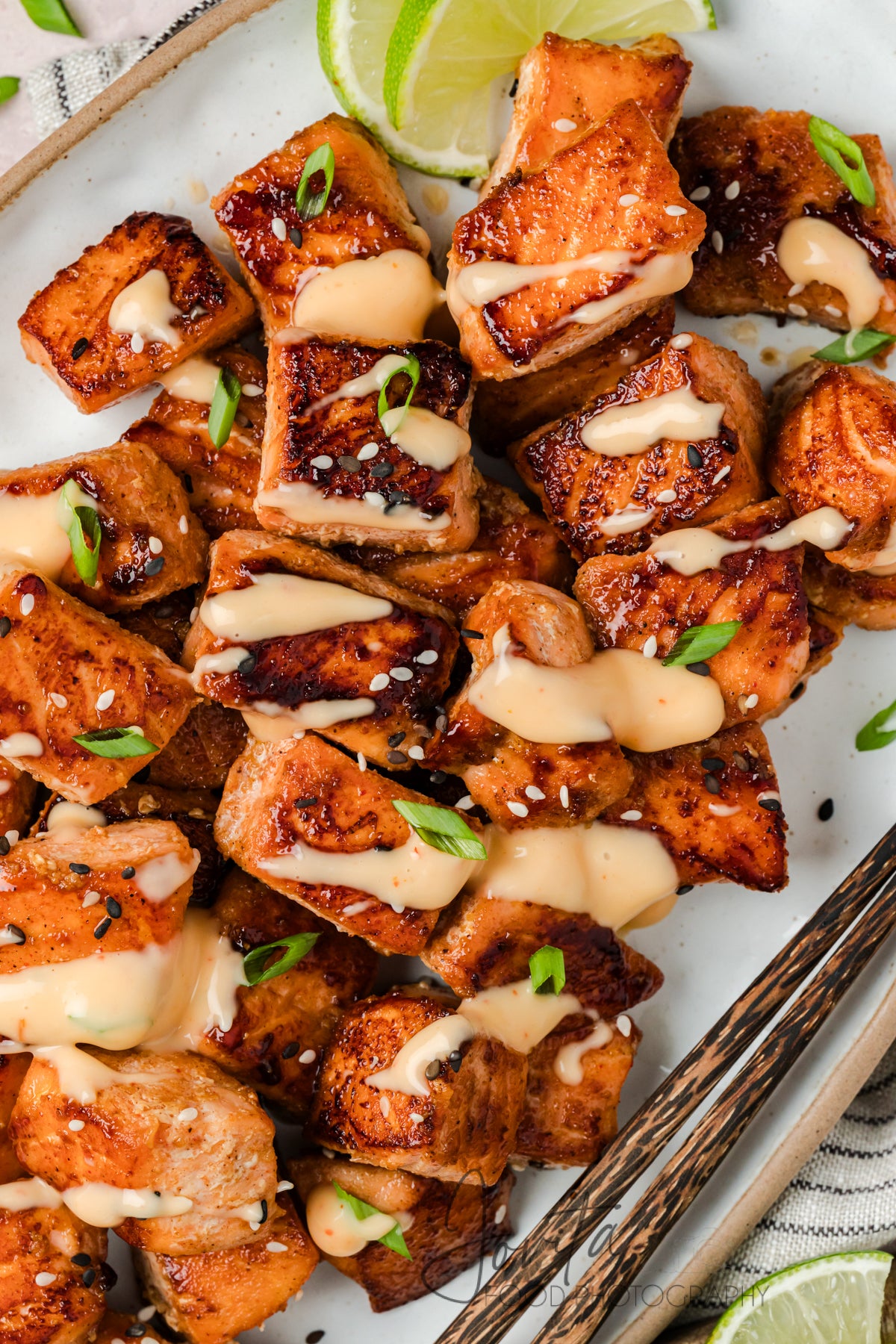 Bang Bang Salmon Bites