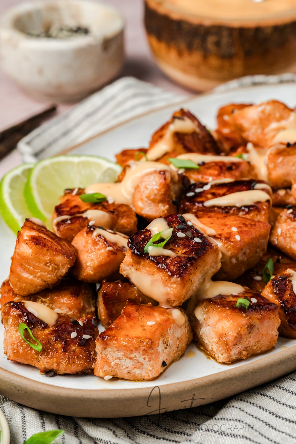 Bang Bang Salmon Bites