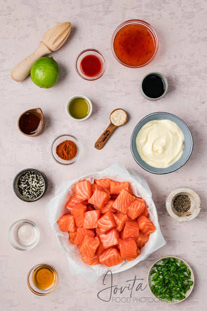 Bang Bang Salmon Bites