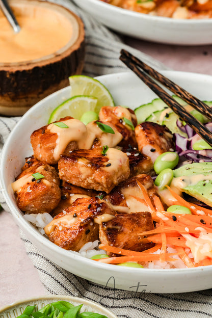 Bang Bang Salmon Bites