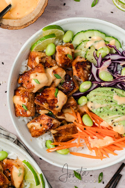 Bang Bang Salmon Bites