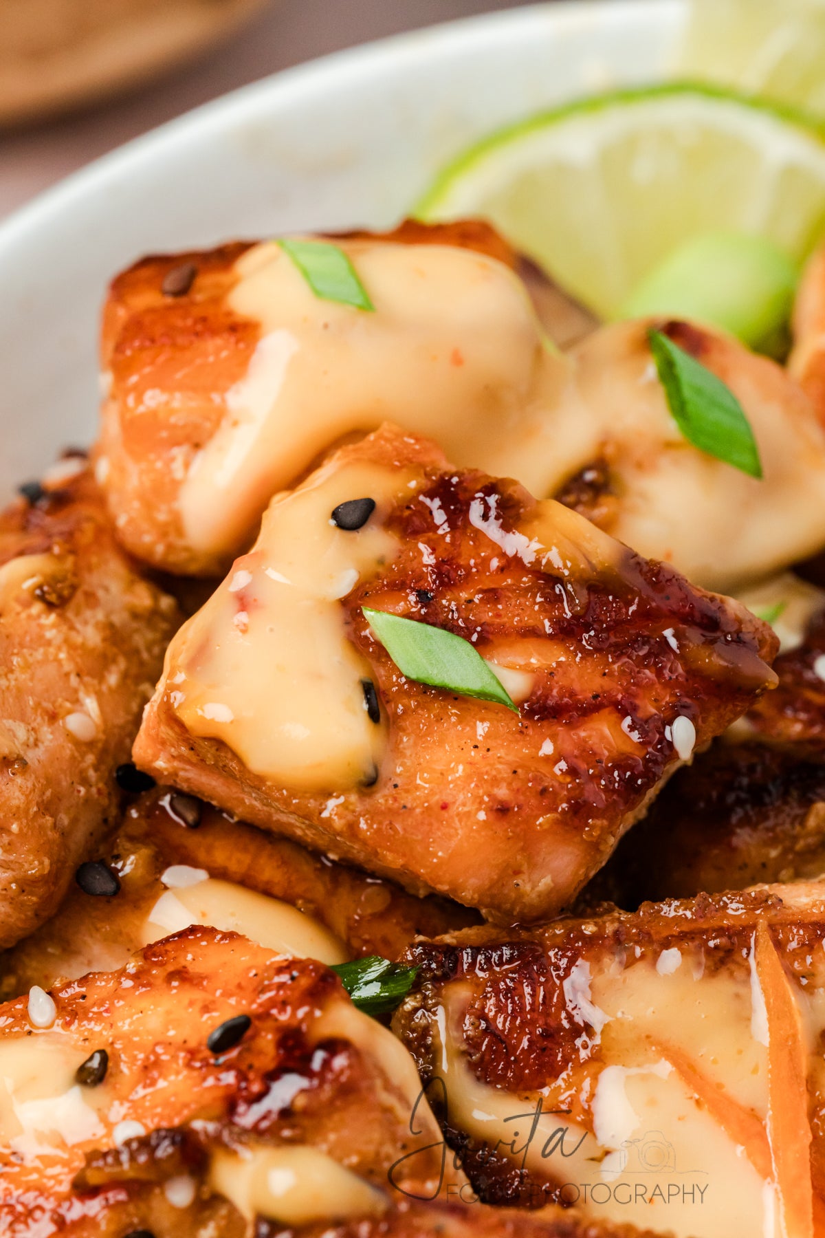 Bang Bang Salmon Bites