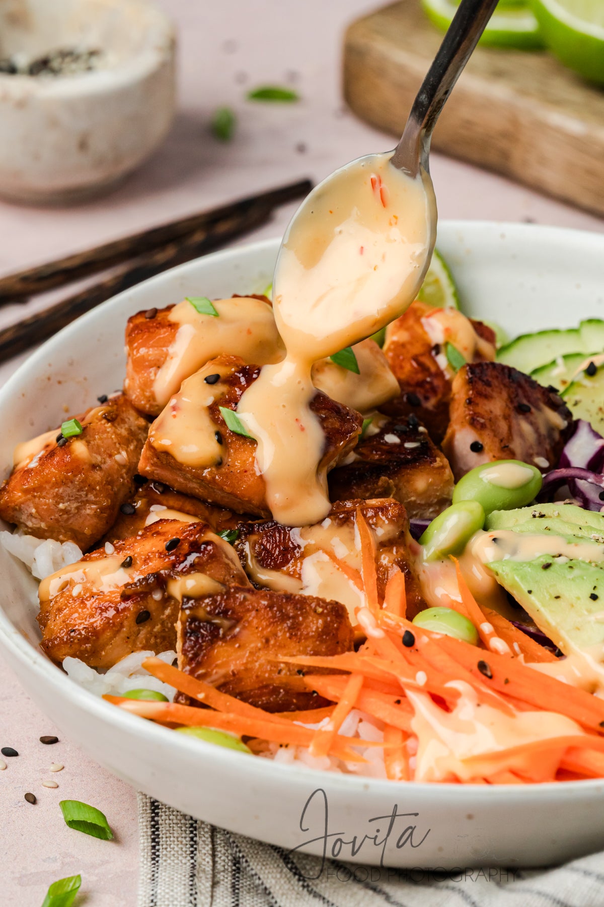 Bang Bang Salmon Bites