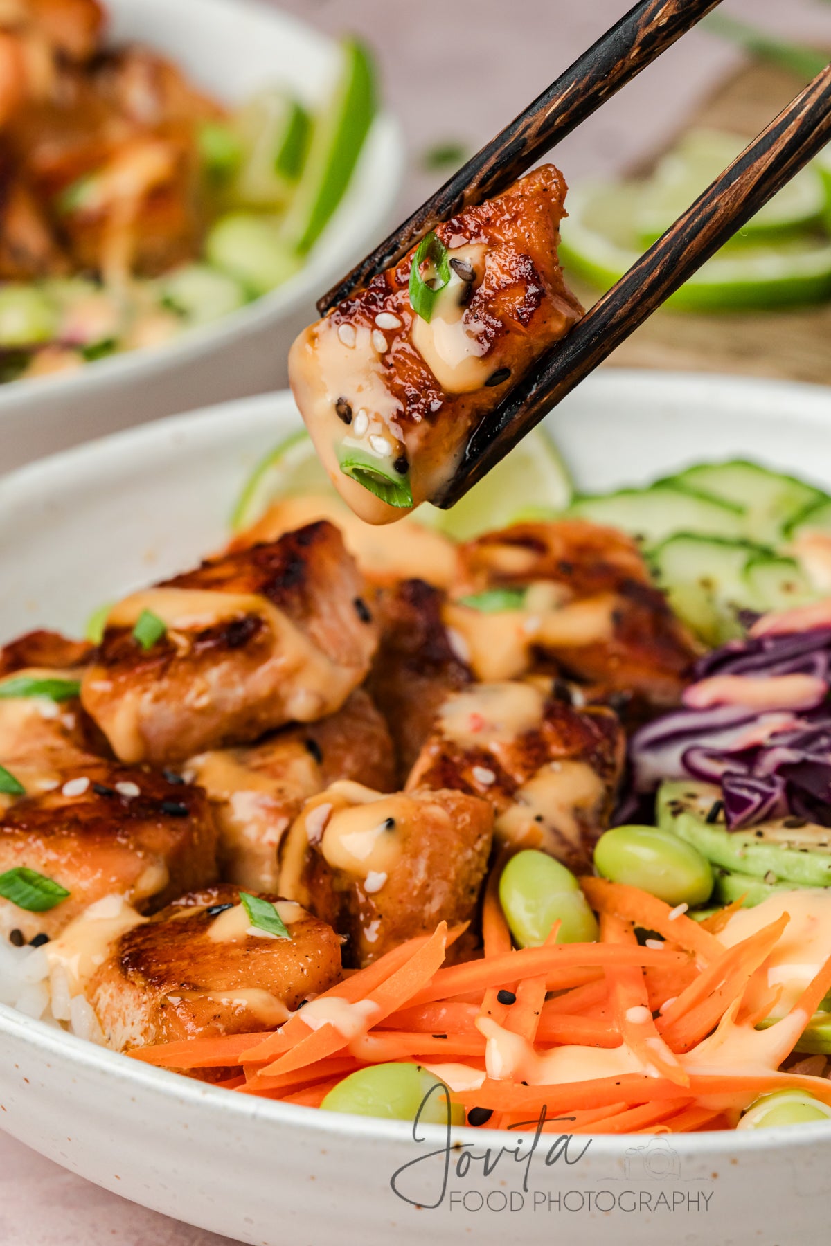 Bang Bang Salmon Bites