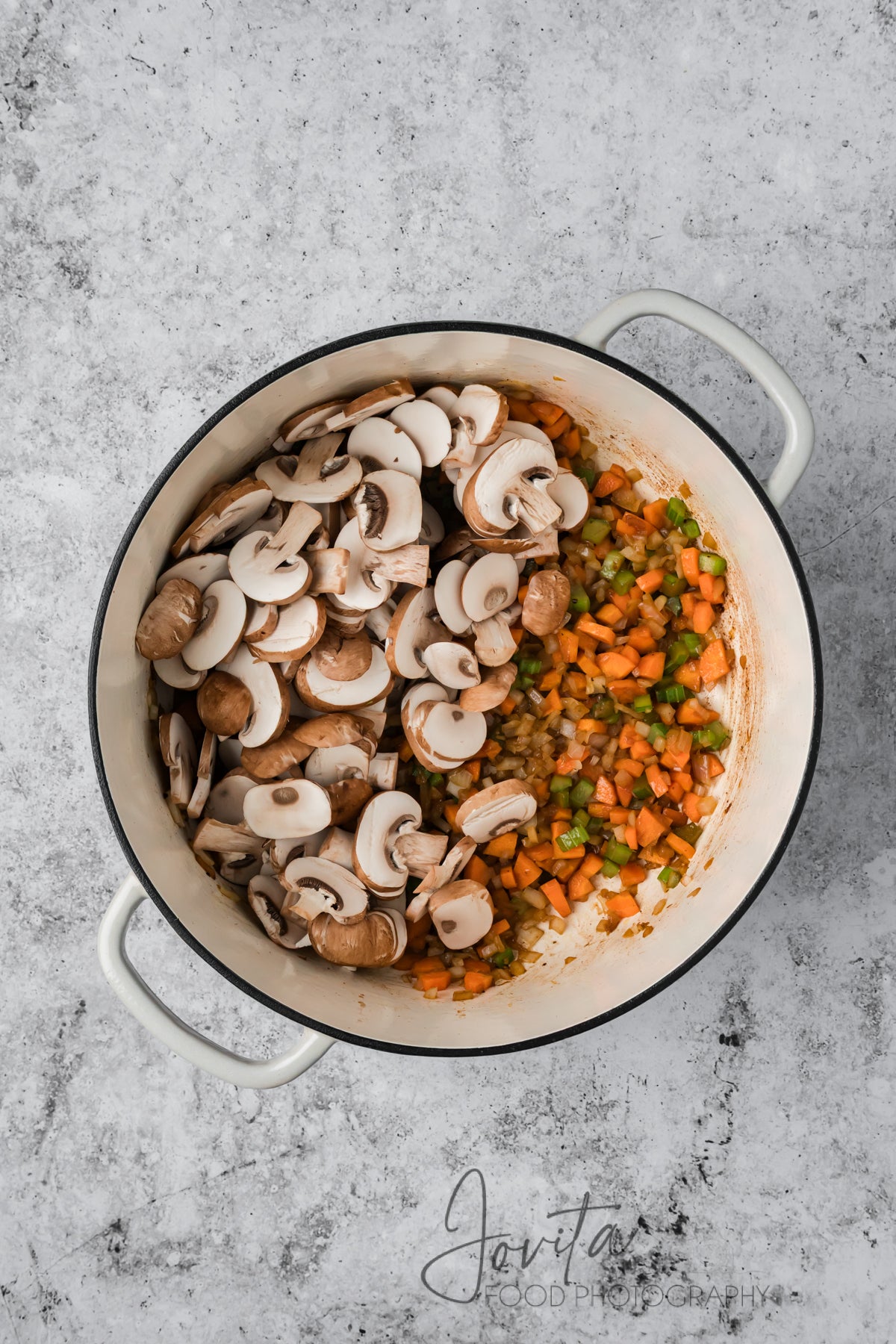 Beef Barley and Mushroom Soup
